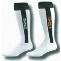 2 in 1 Knit in Stirrup Baseball Socks w/ Custom Heel & Toe (5-9 Small)